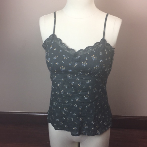 American Eagle Outfitters Tops - ⭐6/$25 floral spaghetti strap tank top shirt